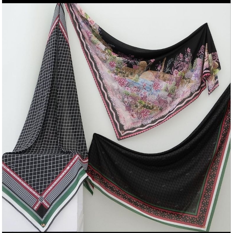 Vanilla Hijab scarf for Palestine Hero City of love Eeman