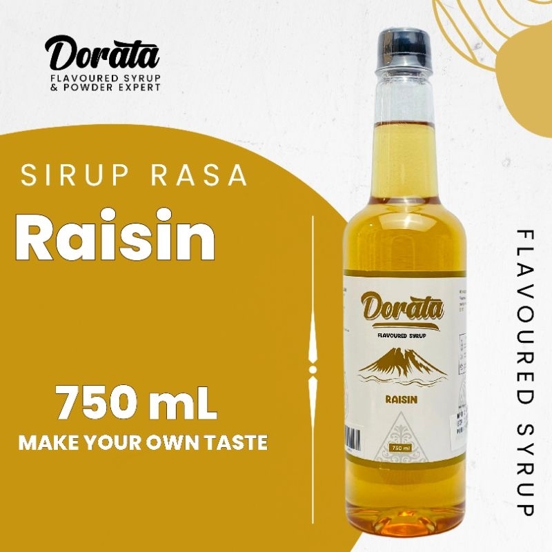 

Syrup Raisin Dorata 750 ml - Sirup Dorata Rasa Raisin Premium