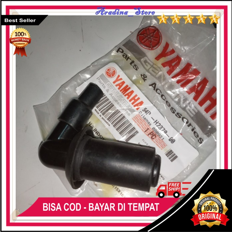 Cop Busi Yamaha ORI Berkualitas Tutup Busi Mio J Mio GT Soul GT XRide Fino FI 54P Original
