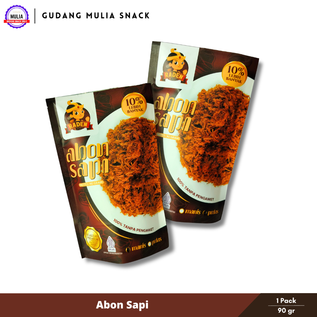 

Abon Sapi Raden 90 Gram