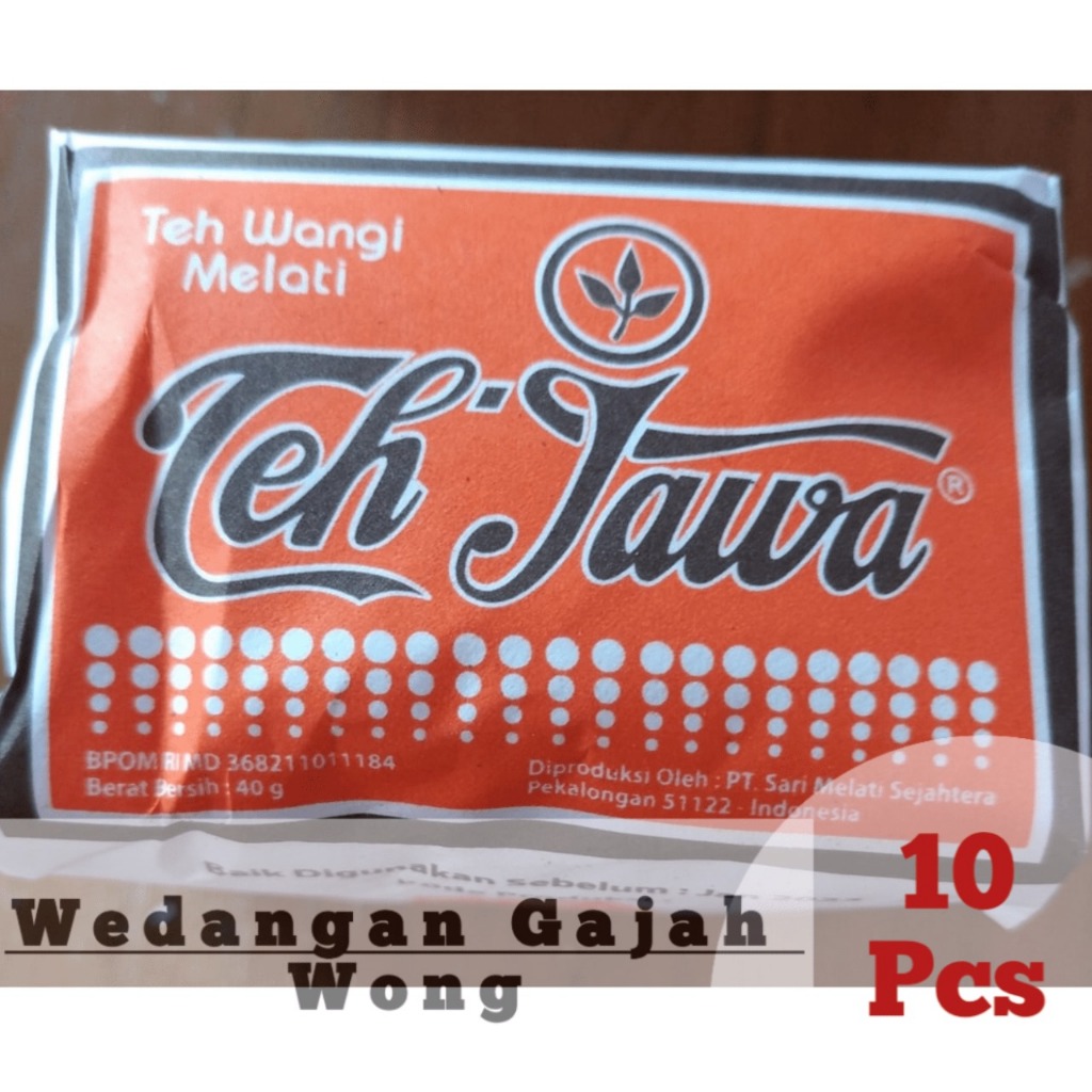 

TEH JAWA ORANGE TUBRUK SEDUH 10 Pcs x 40 Gr