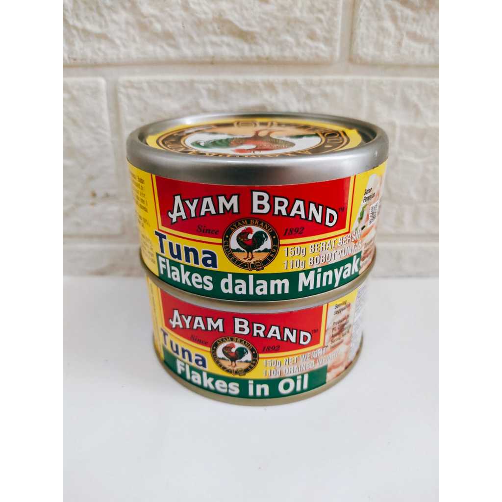 

Ayam Brand - Ikan Tuna Kaleng Flakes In Oil 150gr