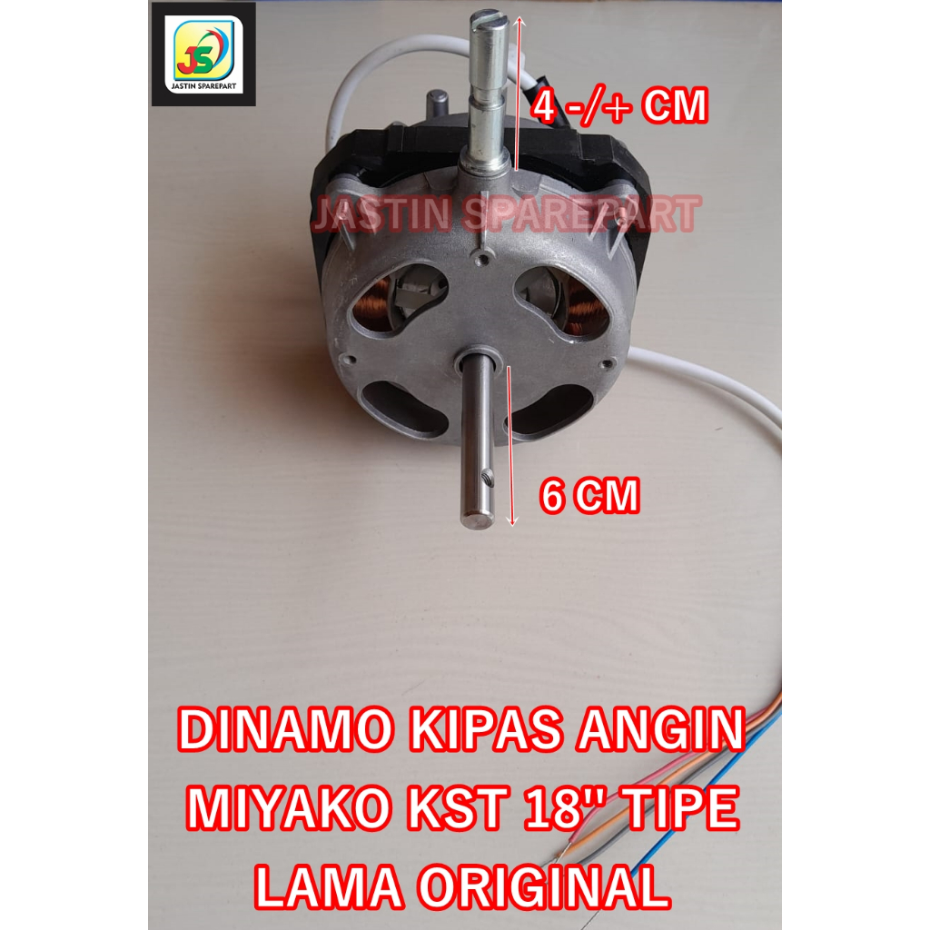 DINAMO MOTOR KIPAS MIYAKO KST-18" RC ORIGINAL MODEL LAMA
