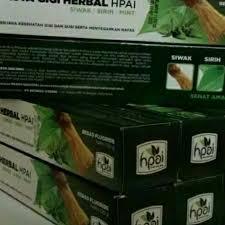 Pasta Gigi Herbal Hpai 120 gr - Siwak untuk Bau Mulut.