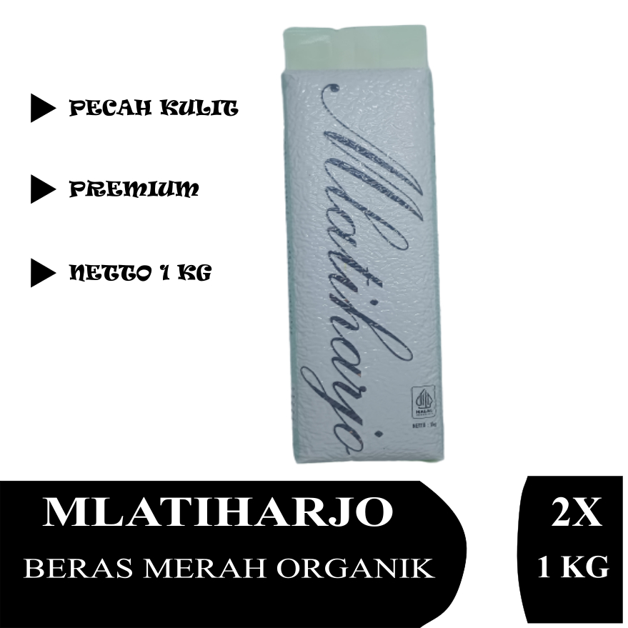 

Beras Hitam Premium Organik Mlatiharjo ( 2 X 1Kg ) Vakum 2 Kg