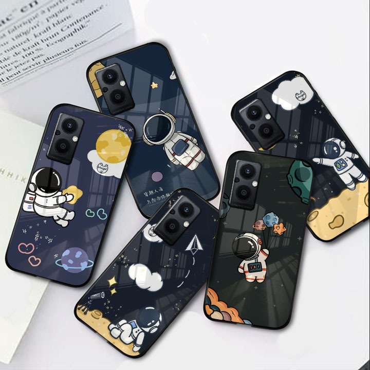 Case Kaca Reno 7Z 5G - Kesing Hp  Reno 7Z 5G  - Case Kaca Kilau Reno 7Z 5G  (GC114)