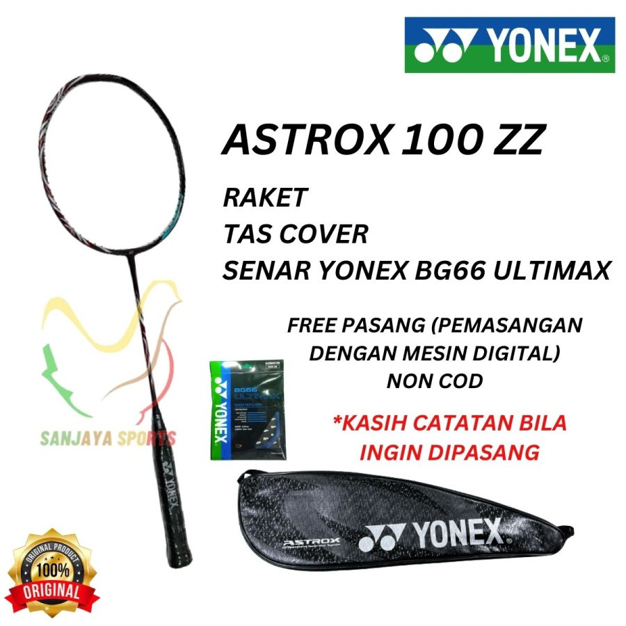 RAKET BADMINTON YONEX ASTROX 100 ZZ NEW COLOR KURENAI ORIGINAL