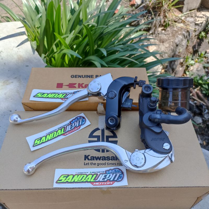 MASTER REM DEPAN Z900 RS ORIGINAL KAWASKI SET HANDLE KOPLING ER6 ORIGINAL PNP NINJA R RR SS CB GL MP