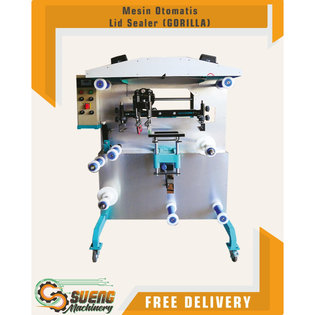 Mesin sablon auto lid sealer - Mesin sablon lid sealer (GORILA)