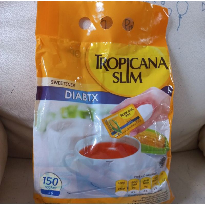 

Tropicana Slim Sweetener Diabtx 150 sachet