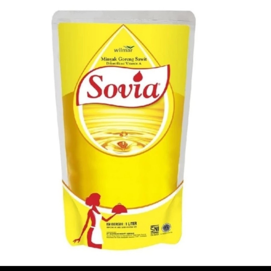 

Sovia Minyak Goreng Premium 1 Liter / Minyak goreng kemasan 1 L