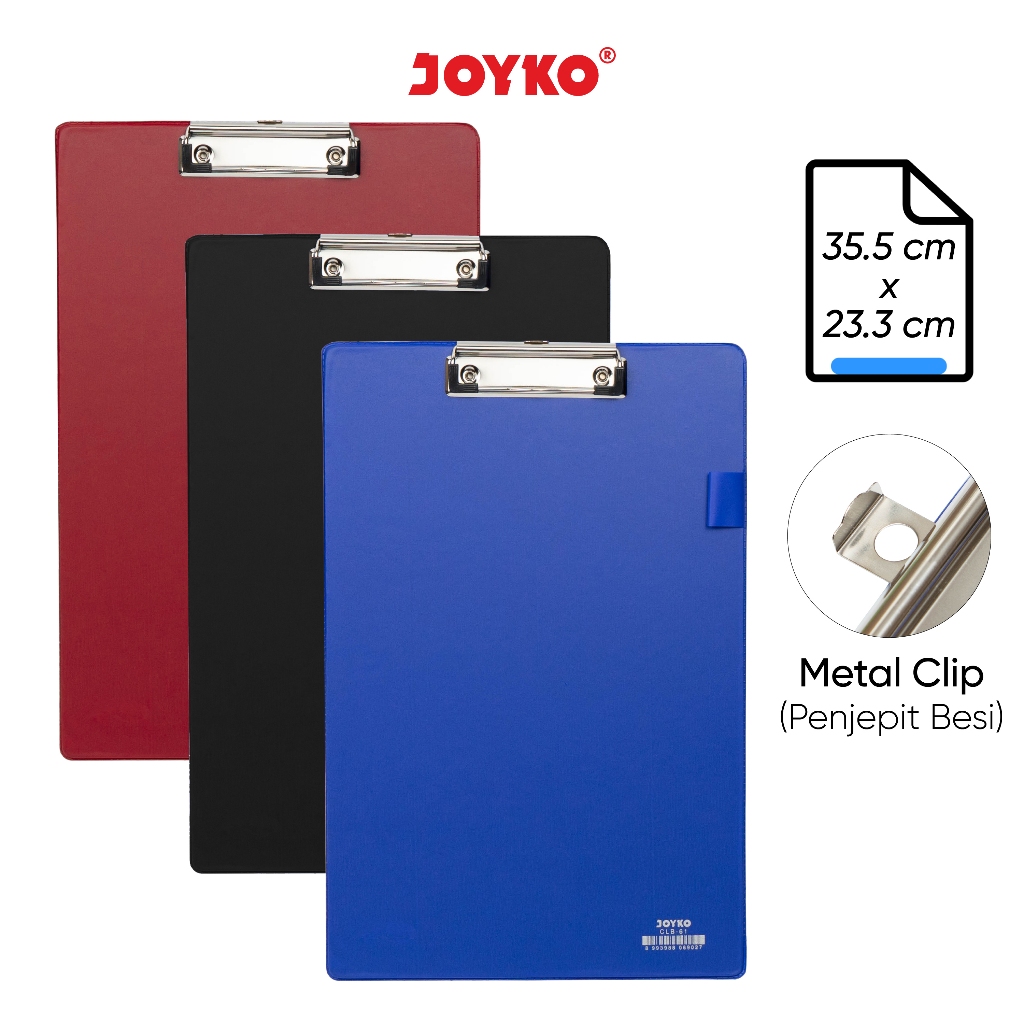 

Clipboard Papan Jalan Alas Ujian Joyko CLB-61 F4