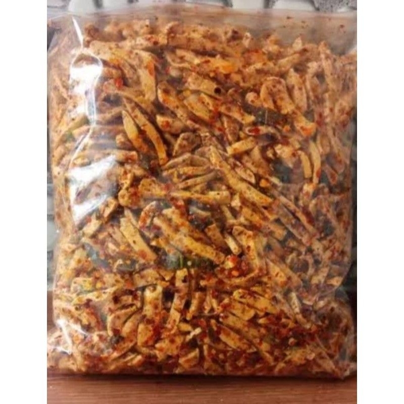

1KG Basreng Stik Jaya Makmur 2 Pedas Daun Jeruk Renyah