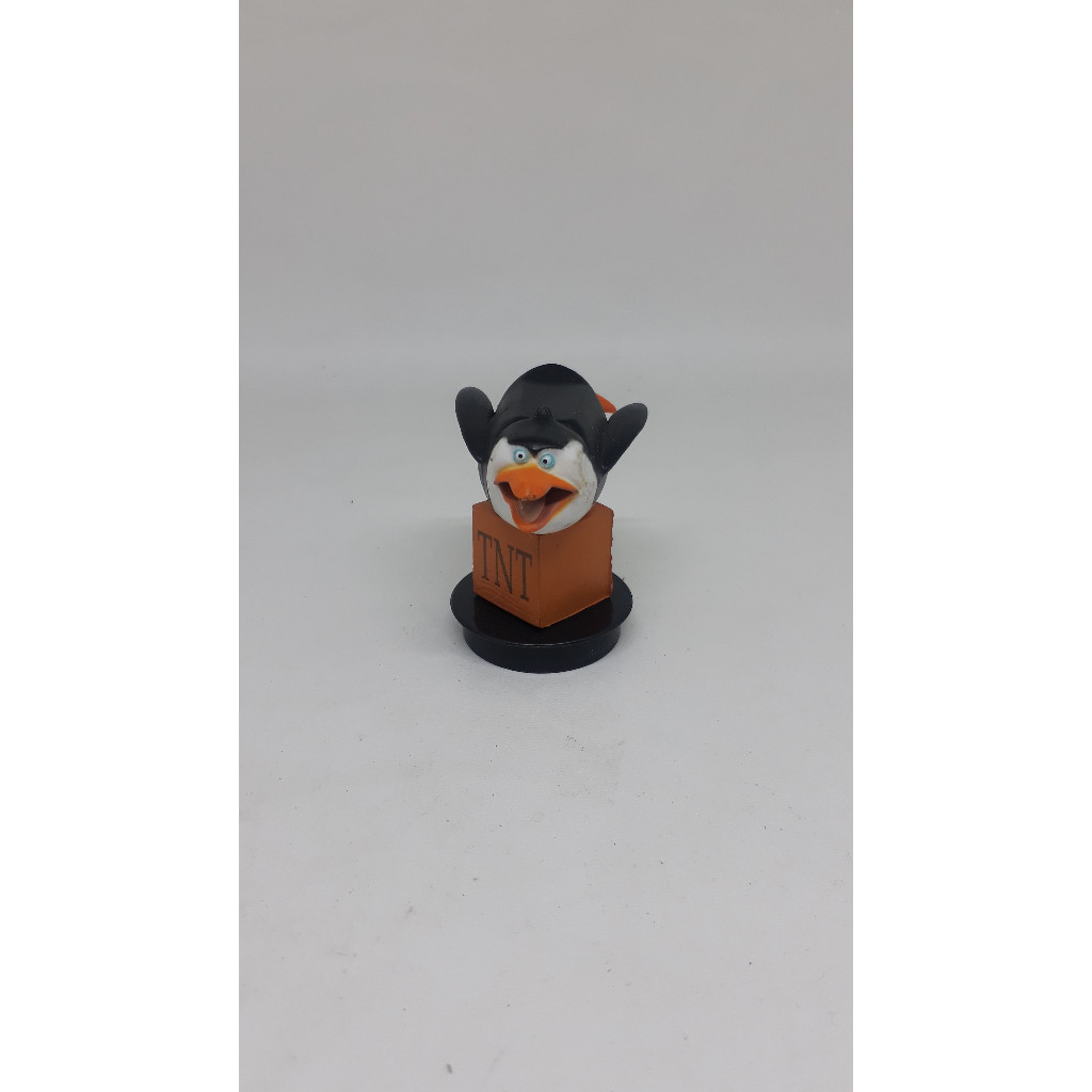 topper mainan figure shrek, dinosaur, incredibles, penguin