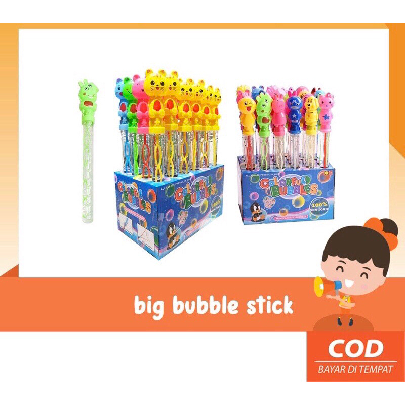 Mainan ANAK Big Bubble Stik Burbujas