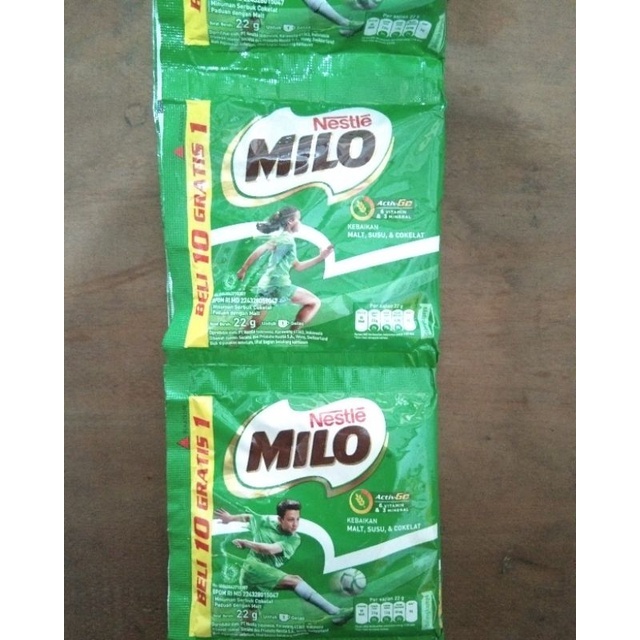 

MILO ACTIV-GO SUSU COKELAT RENCENG 10 Gratis 1 MURAH!!