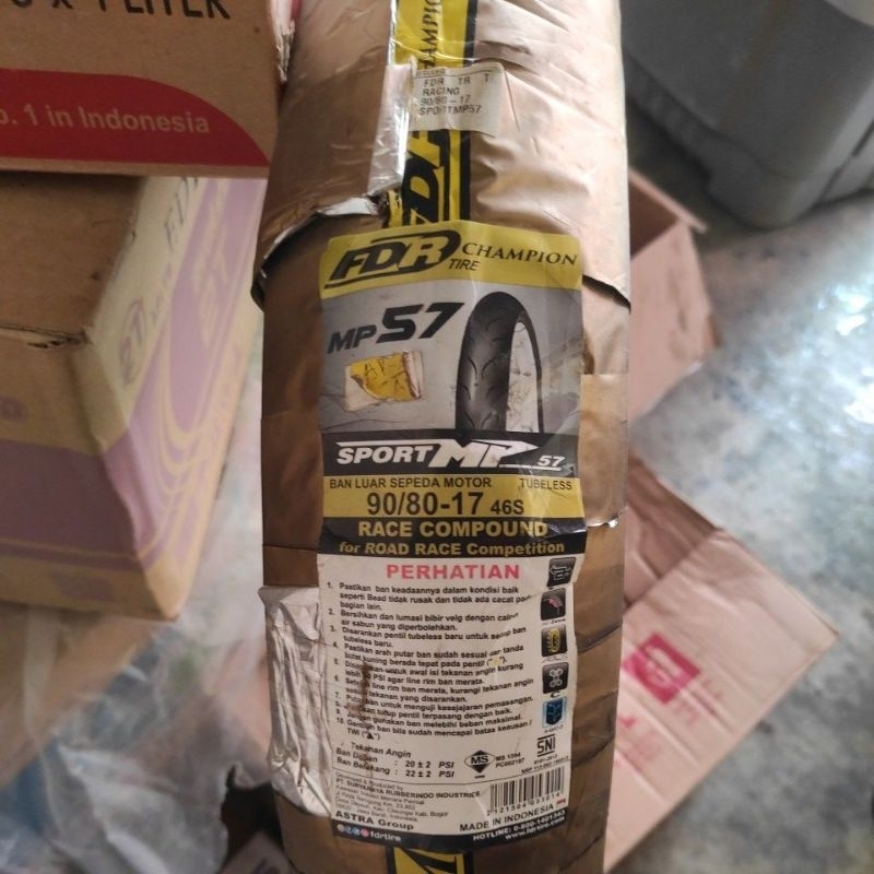 90/80-17 sport mp 57 fdr