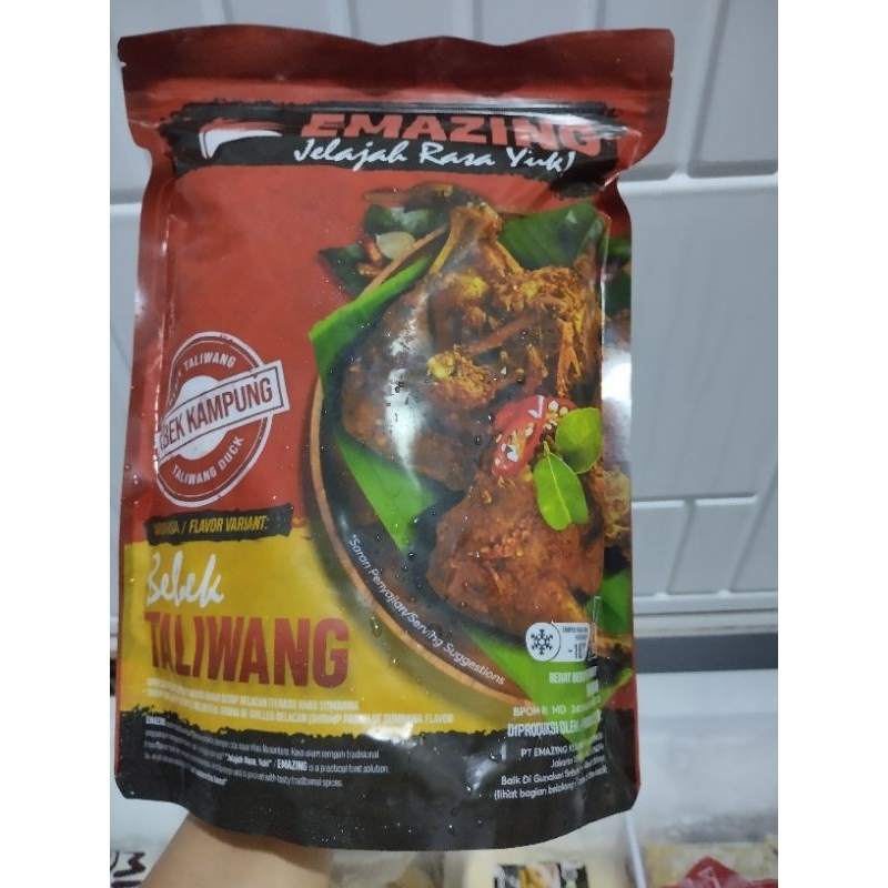 

Emazing Bebek Kampung Bebek Taliwang uk 900 gr