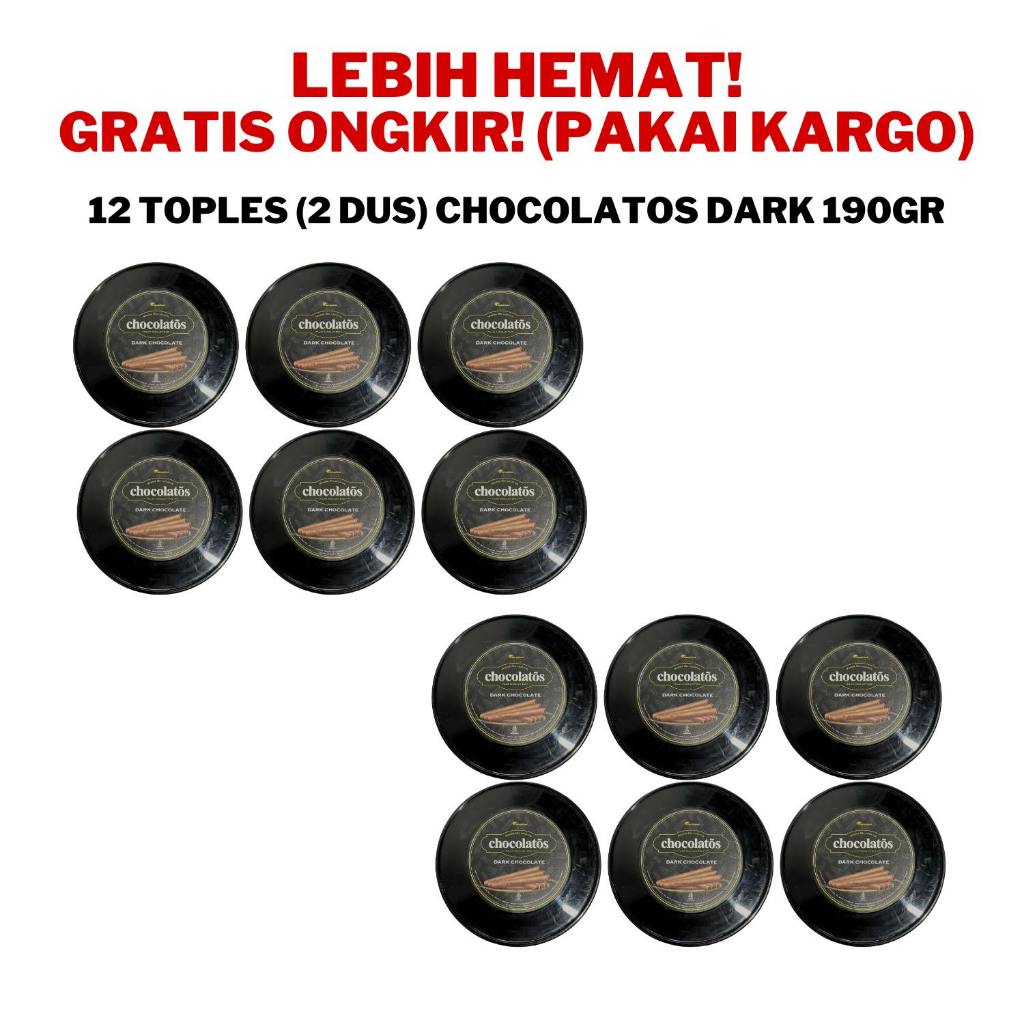 

12 TOPLES (2DUS) CHOCOLATOS DARK 190gr