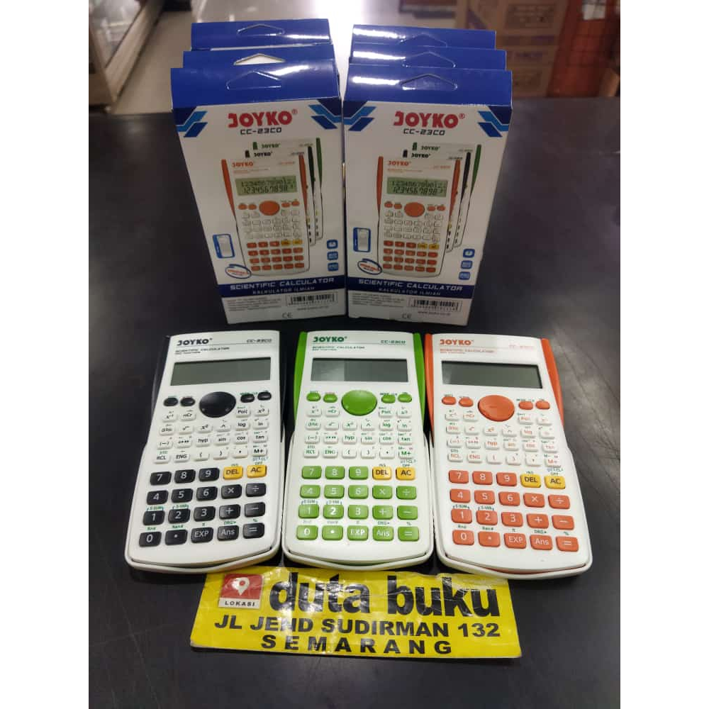 

Calculator Kalkulator Joyko CC-23 Scientific 240 Functions