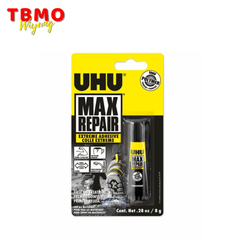 

UHU Max Repair 8gr Strong Adhesive Glue 136355