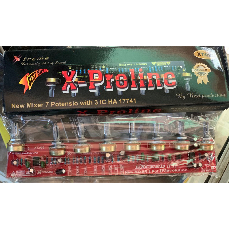 Kit AHG Penguat Mixer 8 Potensio