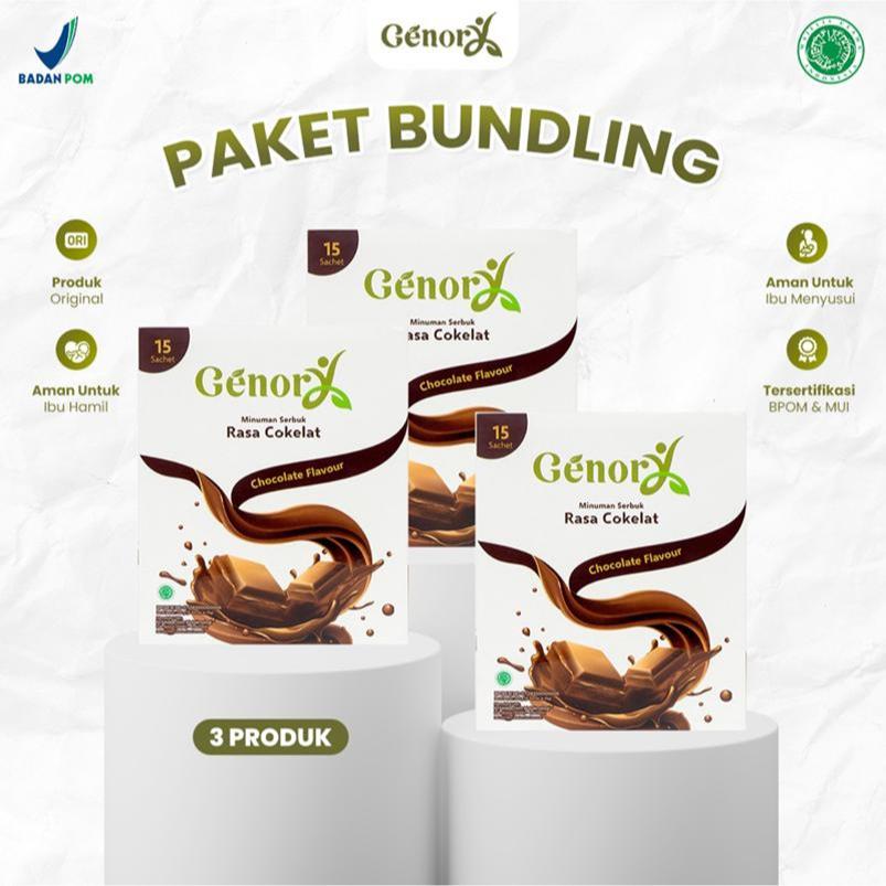 

BUNDLE 3BOX GENORY Susu Rasa Coklat Penggemuk Badan