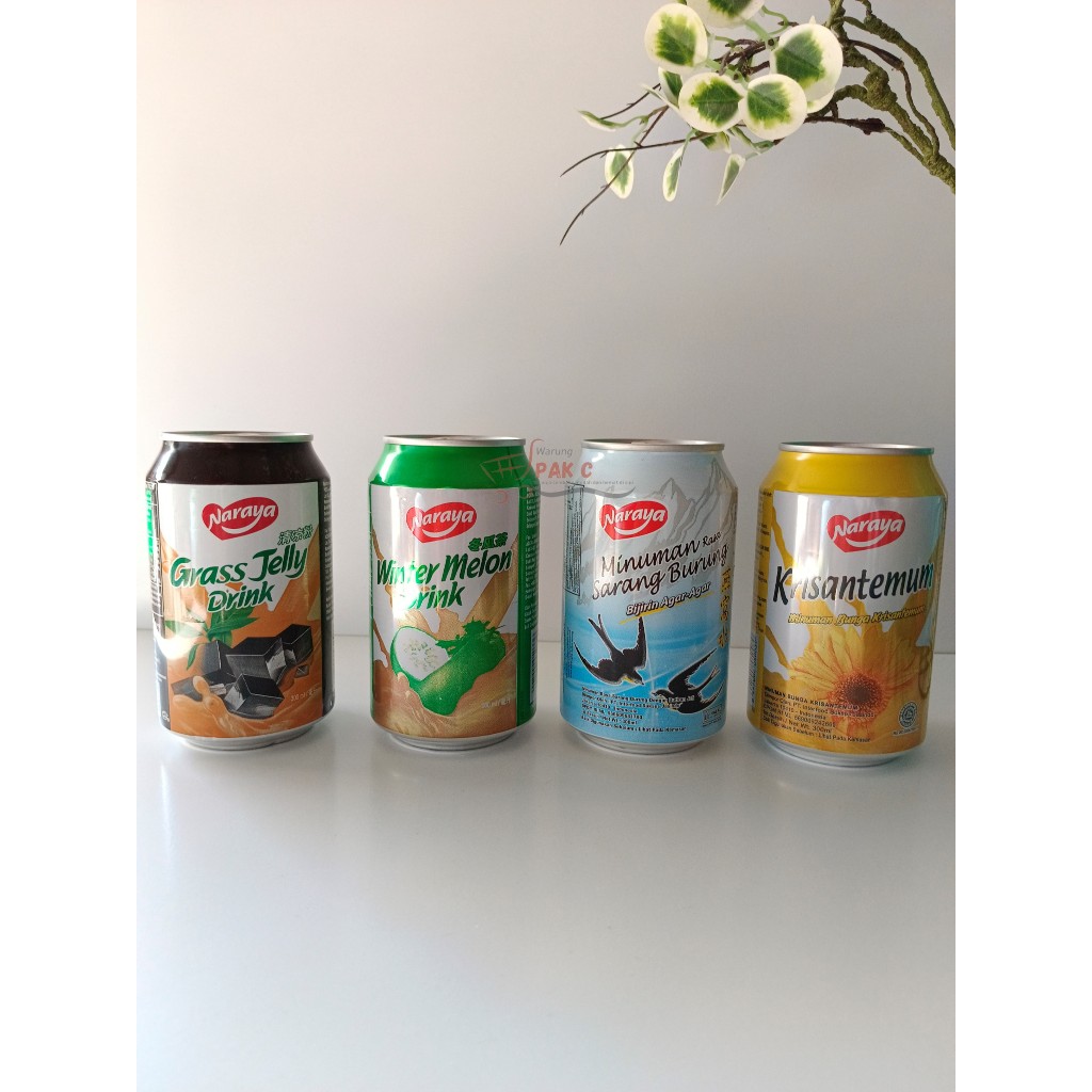 

Naraya Minuman Kaleng WIntermelon, Cincau, Bird's Nest dan Chrysant 300ml