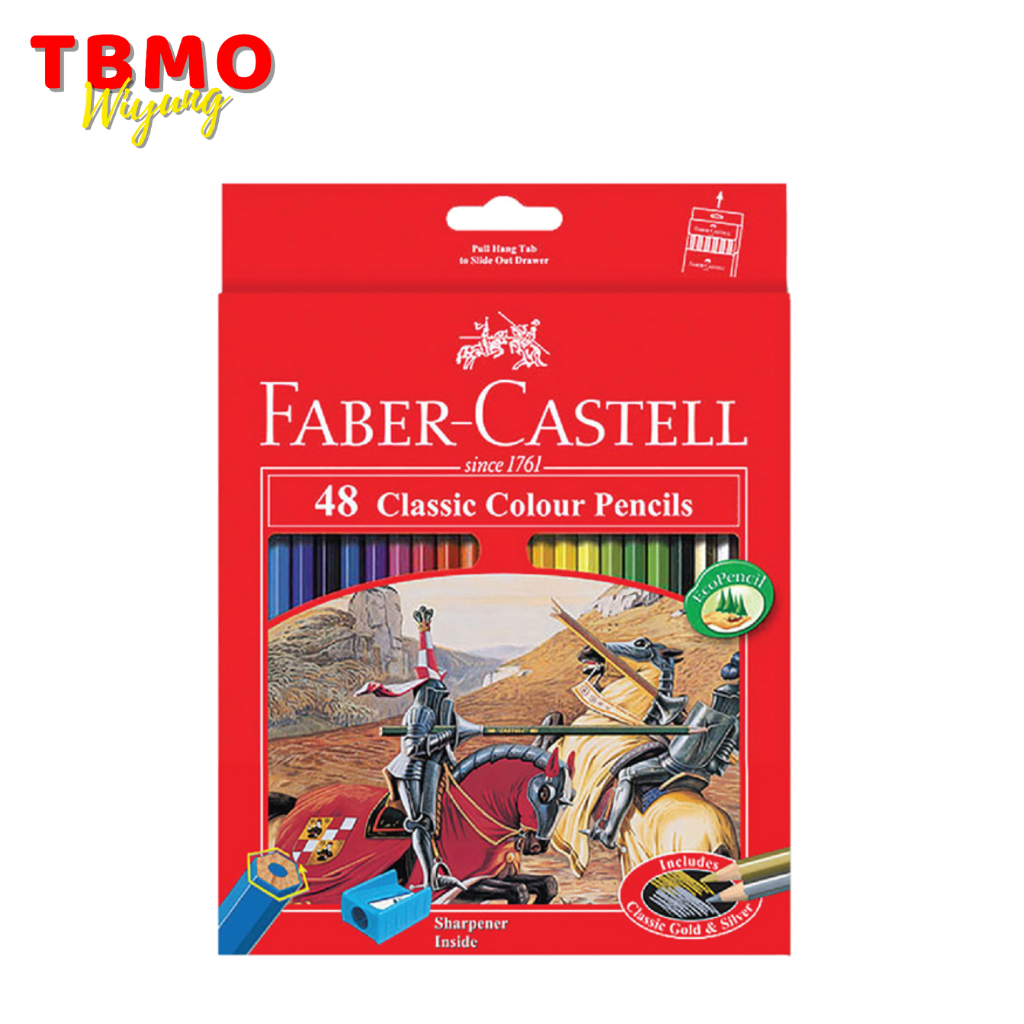 

Faber Castell Pensil Warna Classic 48 Warna 115858