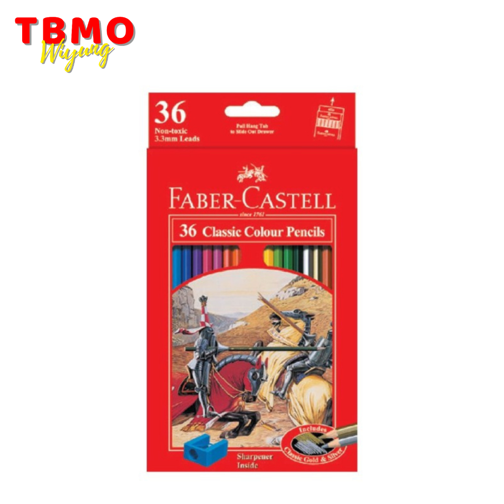 

Faber Castell Pensil Warna Classic Color 36 Warna 115856