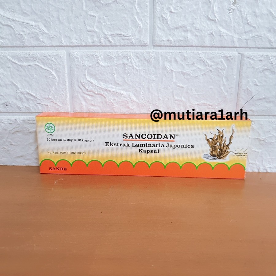 SANCOIDAN BOX 30 KAPSUL