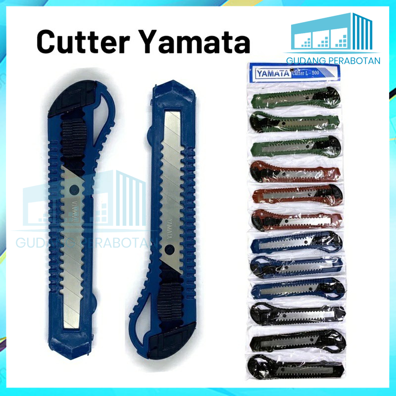 

GP 1 PCS PISAU CUTTER YAMATA JENIA PISO KATER CUTER PEMOTONG DUS ATK DLL