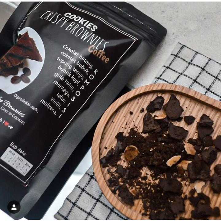 

Brownies Crispy Keripik Brownies Keju Original Redvelvet Coffee 70gr crispy brownies