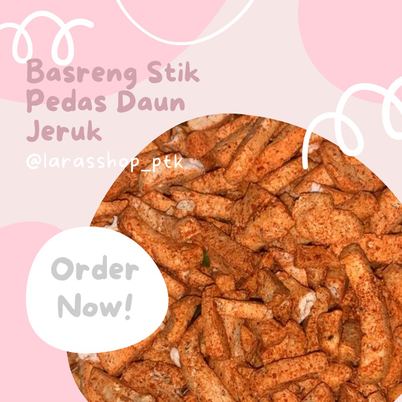 

Basreng Stik Pedas Daun Jeruk 500gr