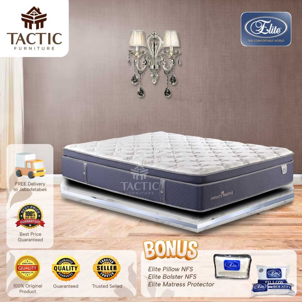 ELITE SPRINGBED INFINITY PRESTIGE | MATRAS ONLY | ORIGINAL