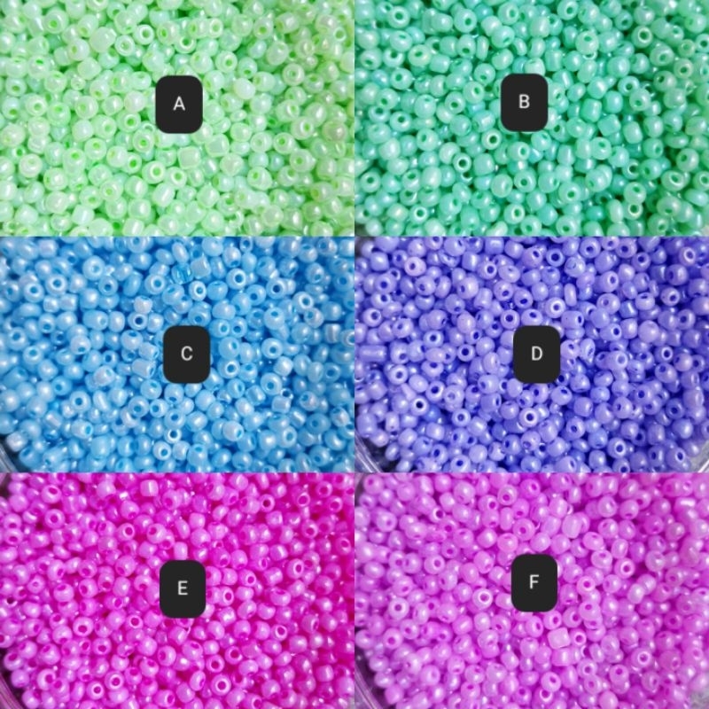 GLASSBEADS CEYLON | MANIK PASIR CEYLON | 25GR