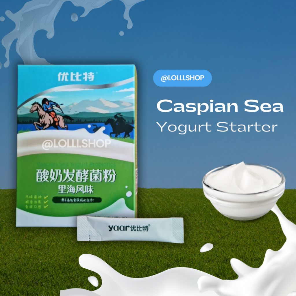 Yogurt Starter Caspian Sea / Bibit Yogurt / Biang Yogurt Caspian Sea / Caspian Sea Yogurt