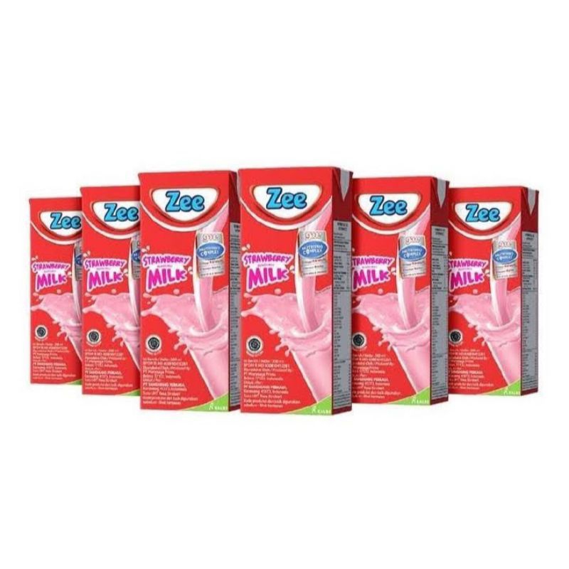 

Susu Zee Uht 185ml Strawberry