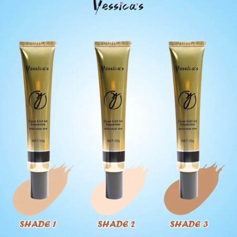 (TERBARU) YESSICA’S WATERPROOF FOUNDATION MOISTURIZE SKIN  BPOM | YESSICA FOUNDATION WATERPROOF MOIS