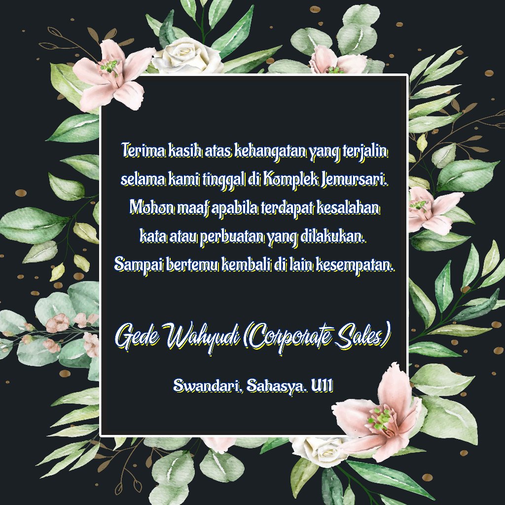 

STICKER KOTAK NASI SYUKURAN/HAJATAN 15x15