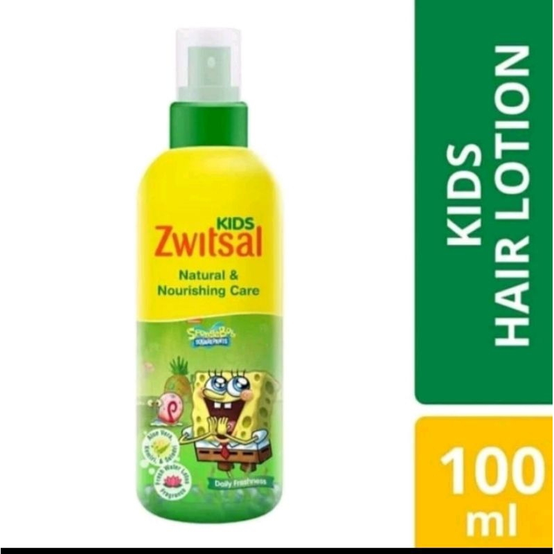 ZWITSAL KIDS HAIR LOTION NATURAL AND NOURSIHING - HAIR LOTION ANAK SPRAY 100ml