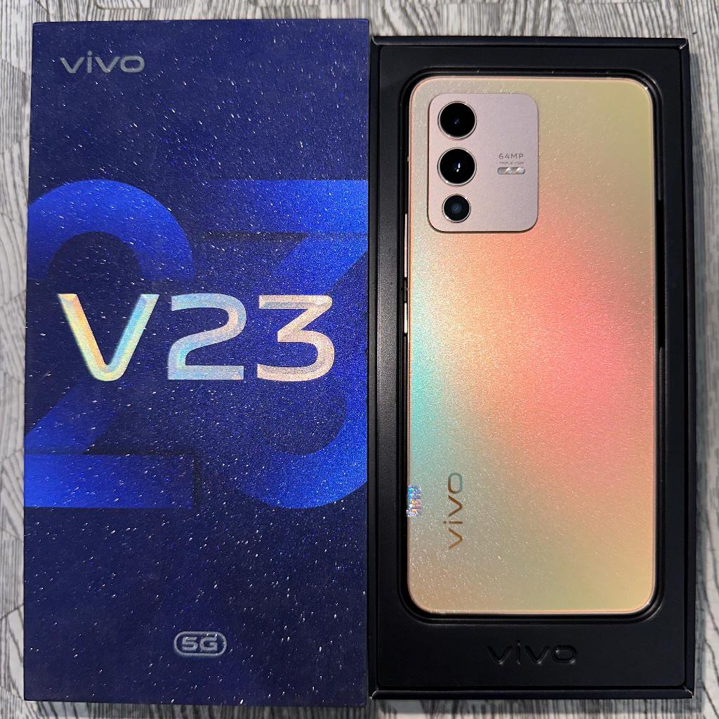 Vivo V23 5G 8/128 Second Fullset Bekas Resmi