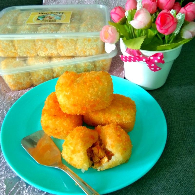 

Ulen Crispy Isi Ayam Suwir Pedas Frozen