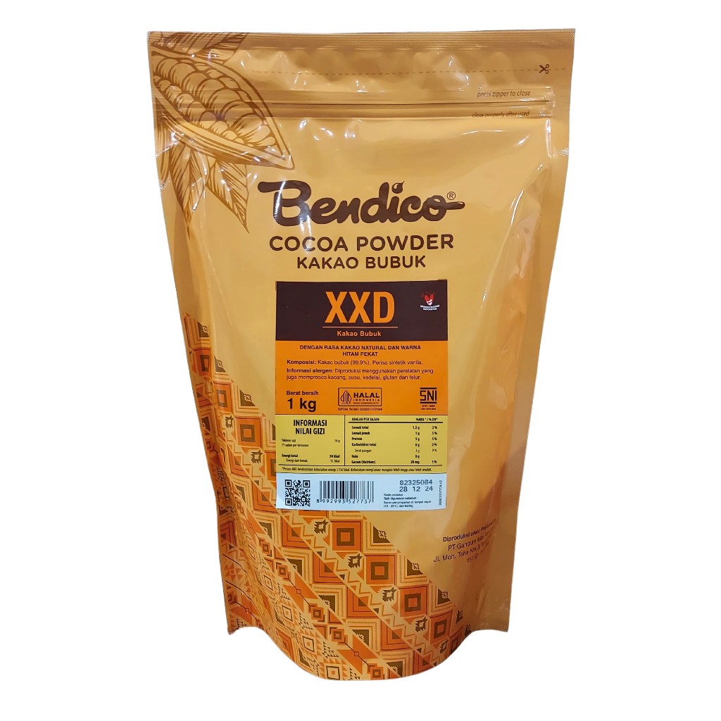 

Coklat Bubuk Bendico XXD 1 Kg - Dark Black Cocoa Powder