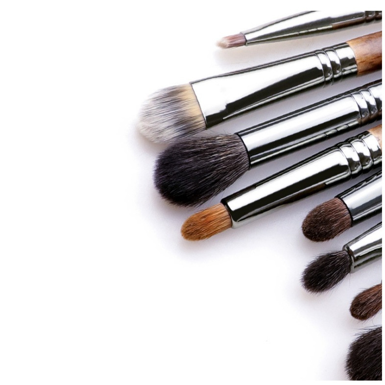 OVW EYE BRUSH 24 Makeup Brush Set Pony Hair Goat Hair