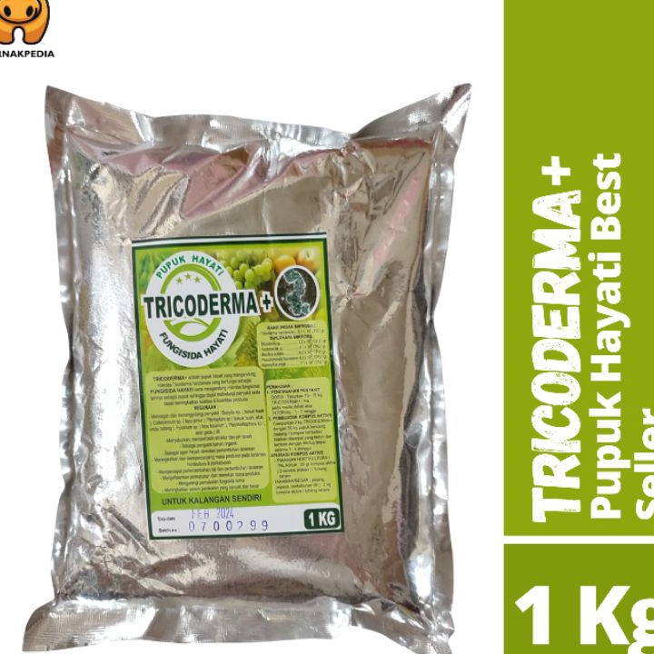 New Stock Pupuk Tricoderma 1 Kg - Tricoderma 1 Kg - Pupuk Tricoderma - pupuk organik tricoderma - Pu