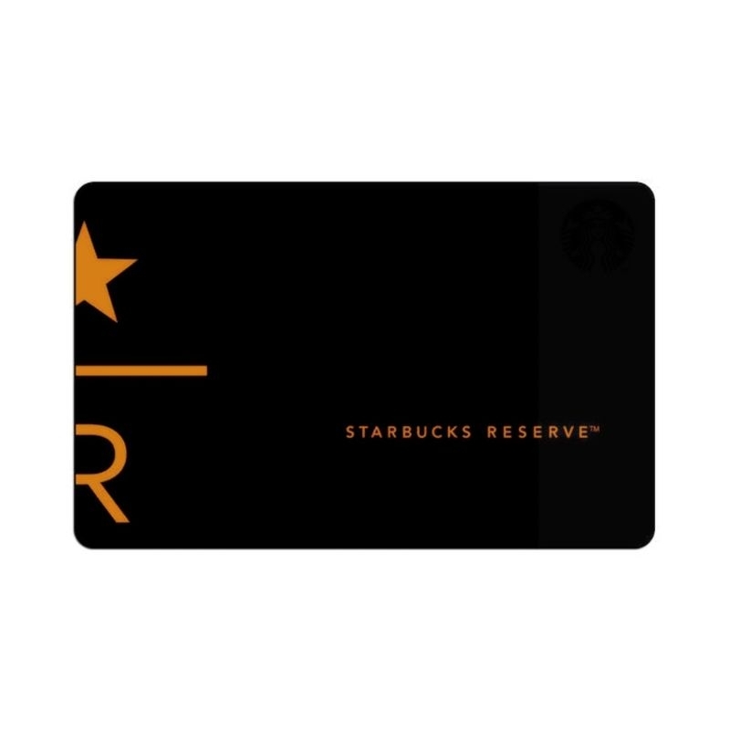 Starbucks Card Black Reserve Limited Edition Series