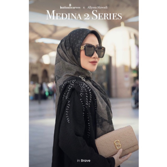 BUTTONSCARVES MEDINA SERIES 2.0 BS VOAL SQUARE NEW BUKAN SECOND PRELOVED BEKAS BALIKPAPAN SIAP KIRIM
