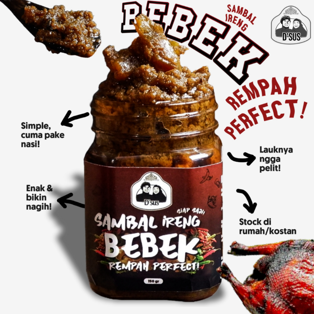 

SAMBAL D'SUS - Sambal Varian Panggang