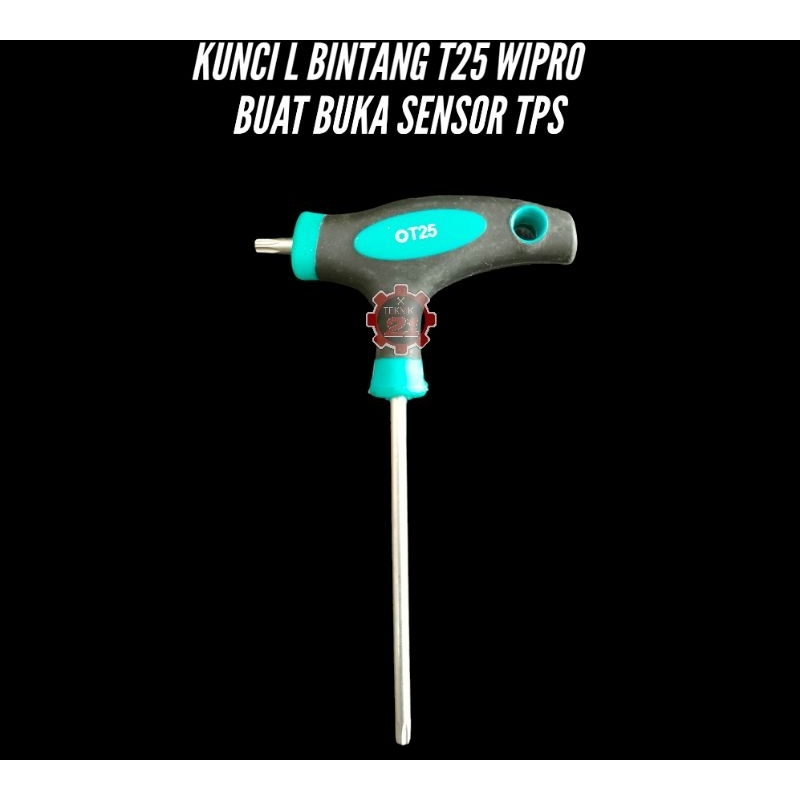 KUNCI L BINTANG T25 WIPRO BUAT BUKA SENSOR TPS
